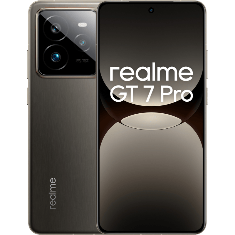 realme GT 7 Pro 5G 12/512GB szary front i tył