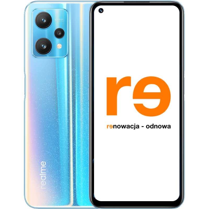 realme 9 Pro 5G 6/128G - outlet niebieski front i tył