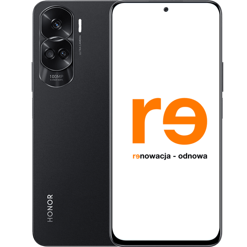 HONOR 90 LITE 5G 256GB - outlet czarny front