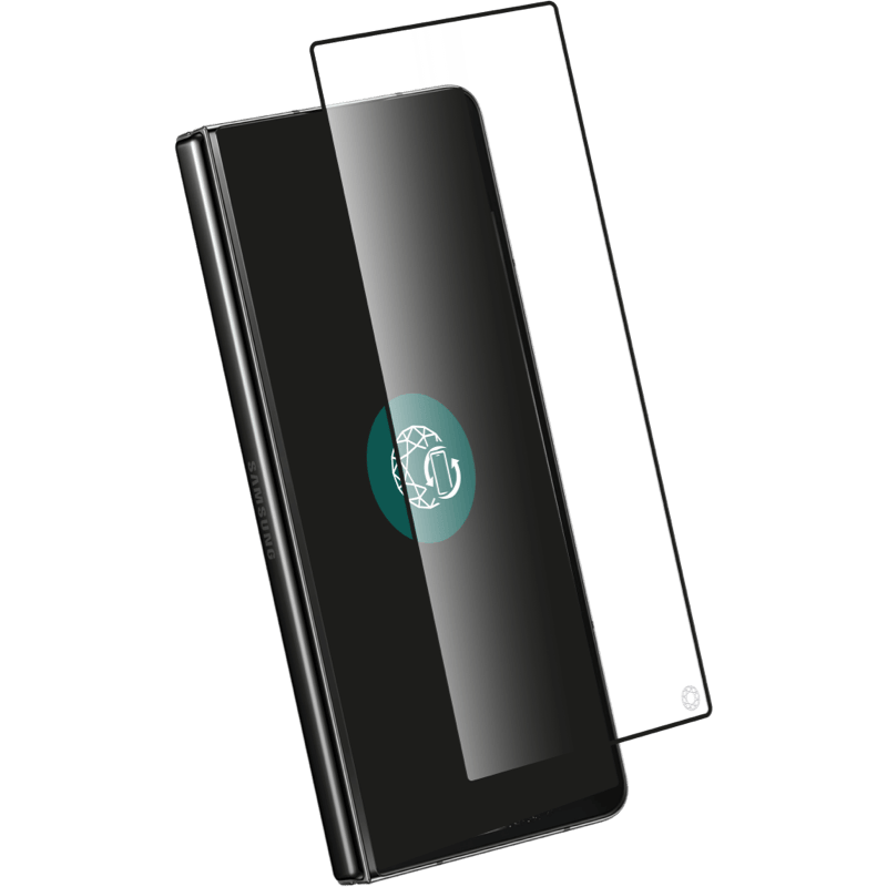 Samsung Clear Slim Cover Samsung Galaxy Z Fold6 przezroczyste tył prawy skos